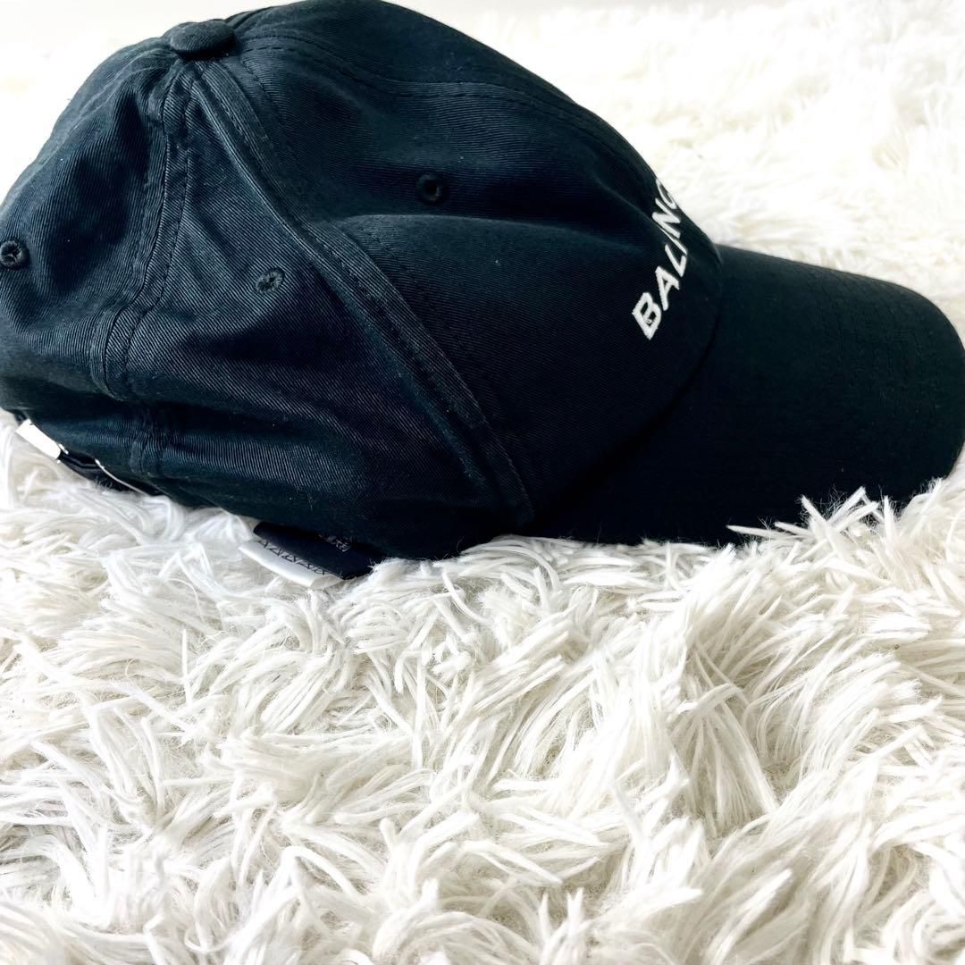 バレンシアガ BALENCIAGA ベースボールキャップ ブラック Lサイズ