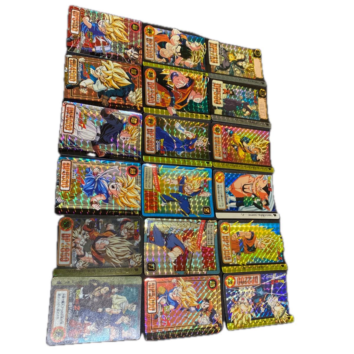 ドラゴンボールカードダス 18枚まとめ売り 73孫悟空&トランクスは未