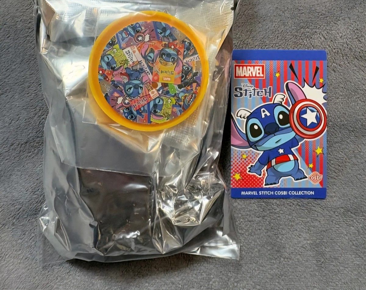 ディズニー スティッチ キャプテンアメリカ コスビ マーベル