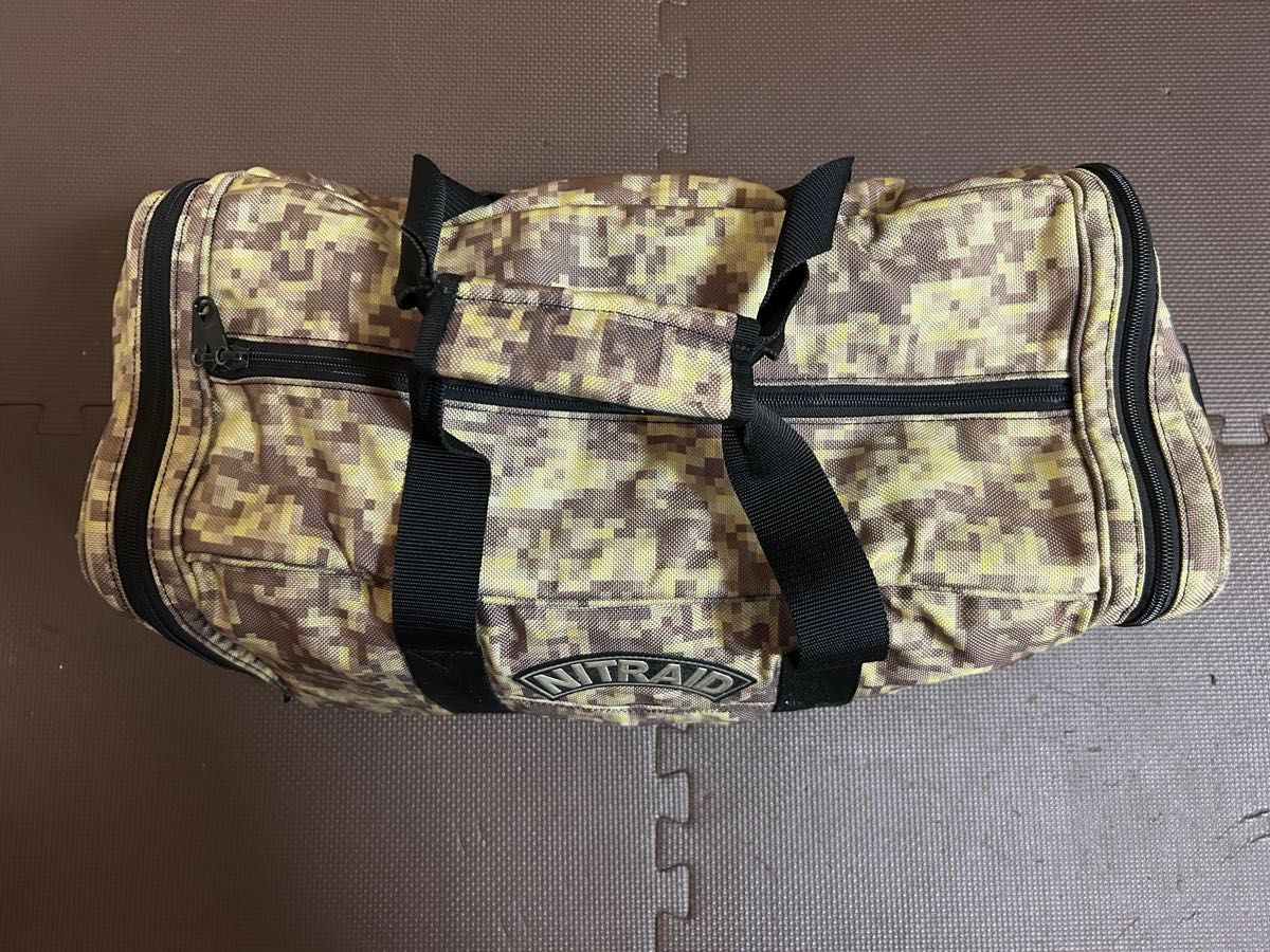 NITRAID ナイトレイド ダッフルバッグ モザイクウィード リアル