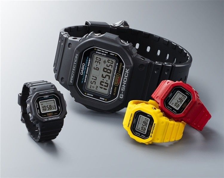 3本セット 新品 G-SHOCK NANO DWN-5600-1JR DWN-5600-4JR DWN-5600-9JR