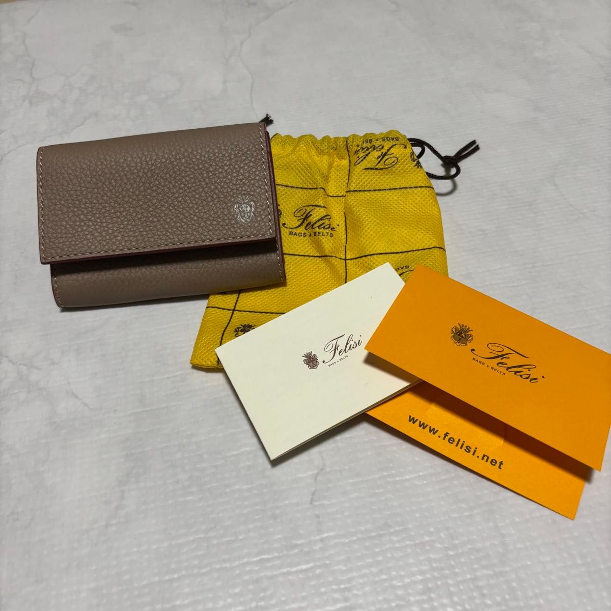 未使用品 Felisi 450 フェリージ 名刺入れ カードケース イタリア