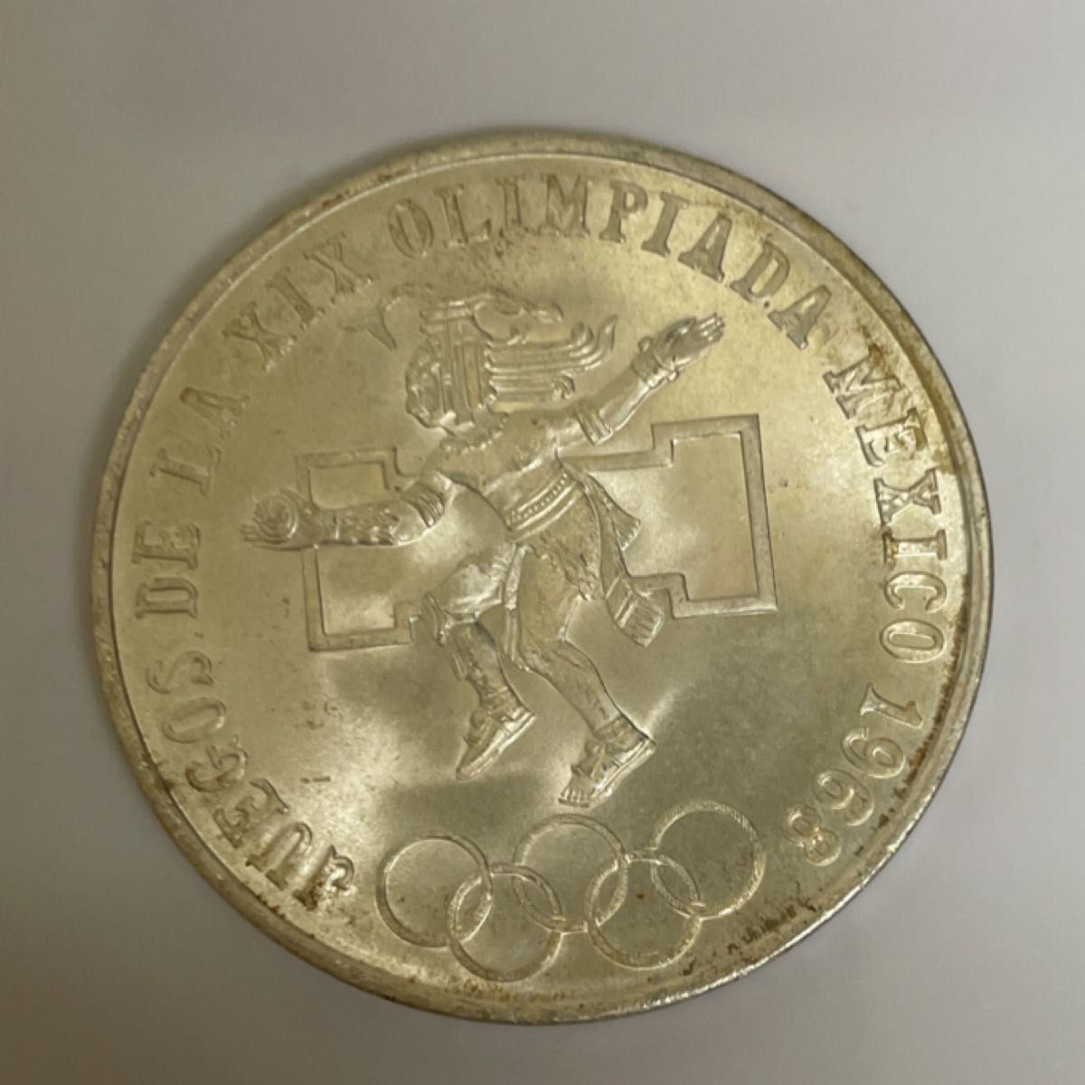 1968年 メキシコオリンピック 記念銀貨 25ペソ｜Yahoo!フリマ（旧