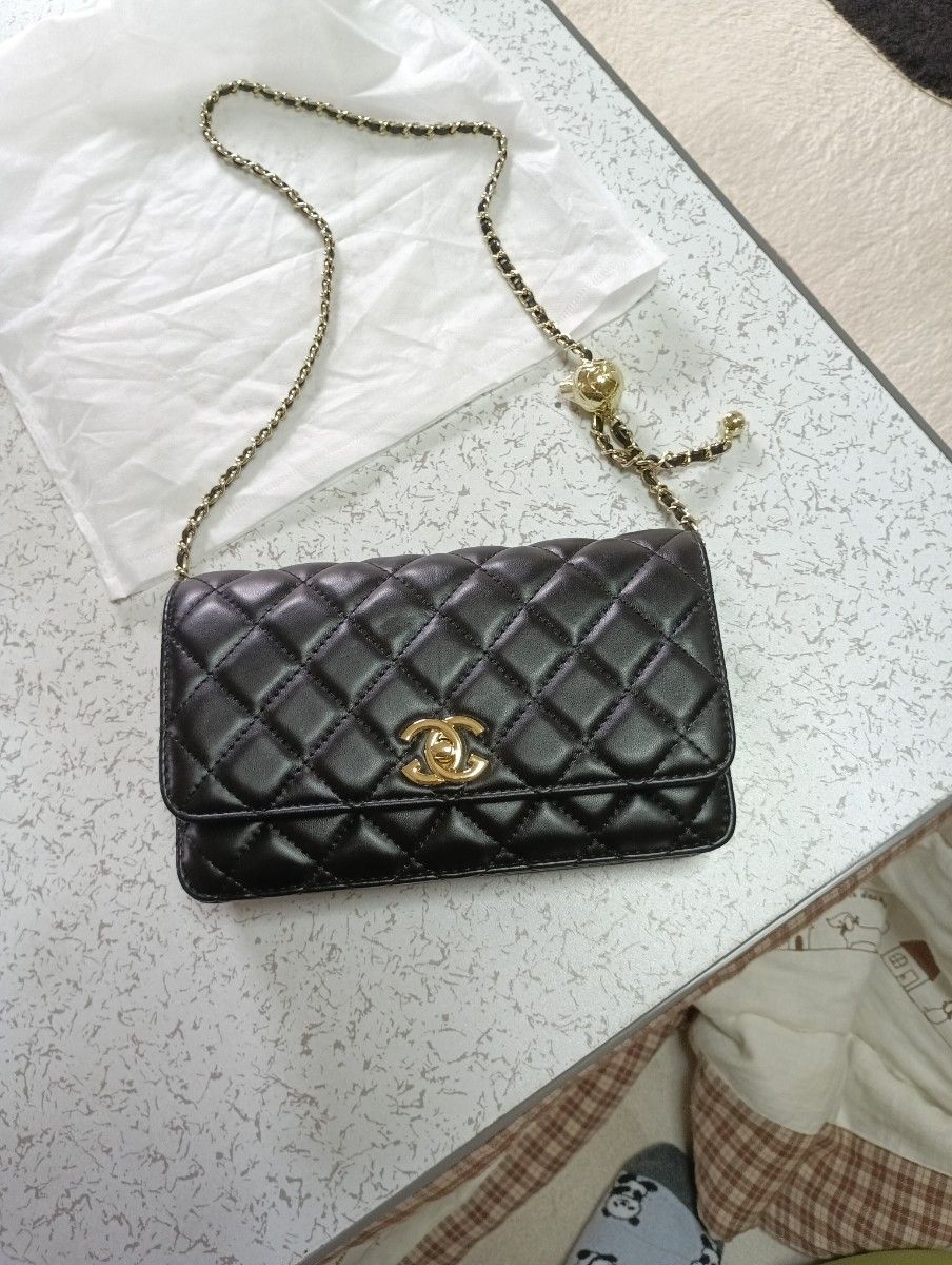 シャネルノベルティキルティングショルダーバッグ値下げしました