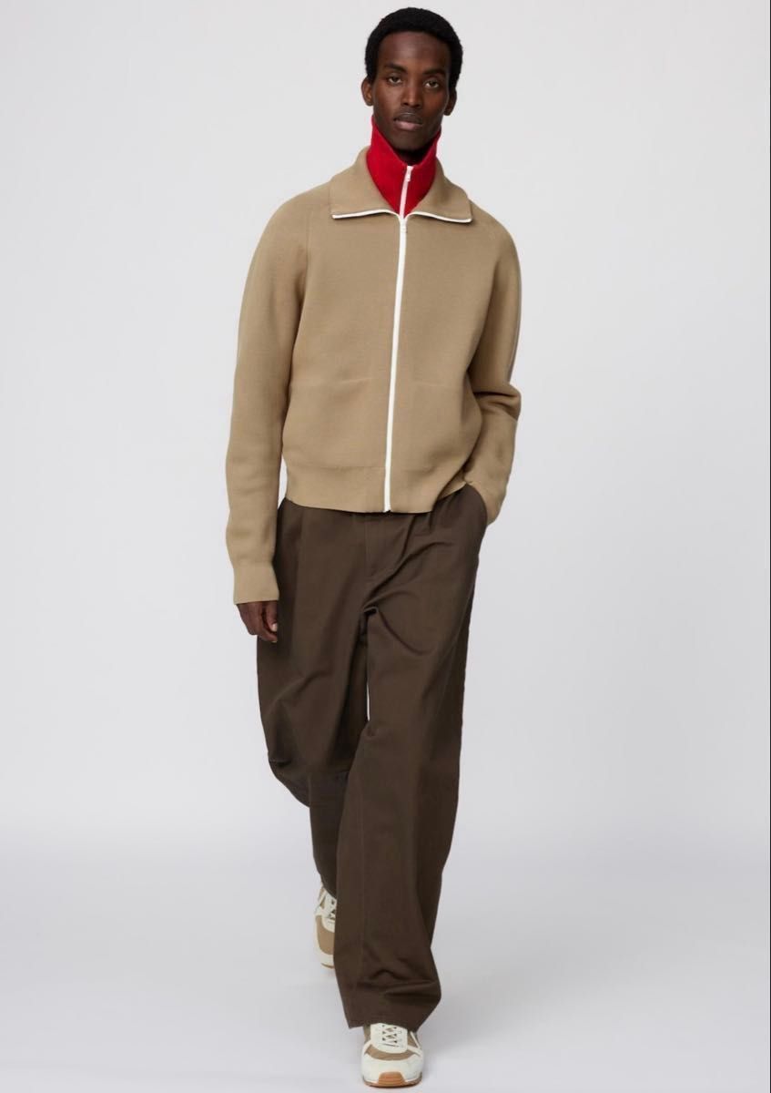 UNIQLO C ミラノリブフルジップカーディガン 新品 ユニクロC XXL