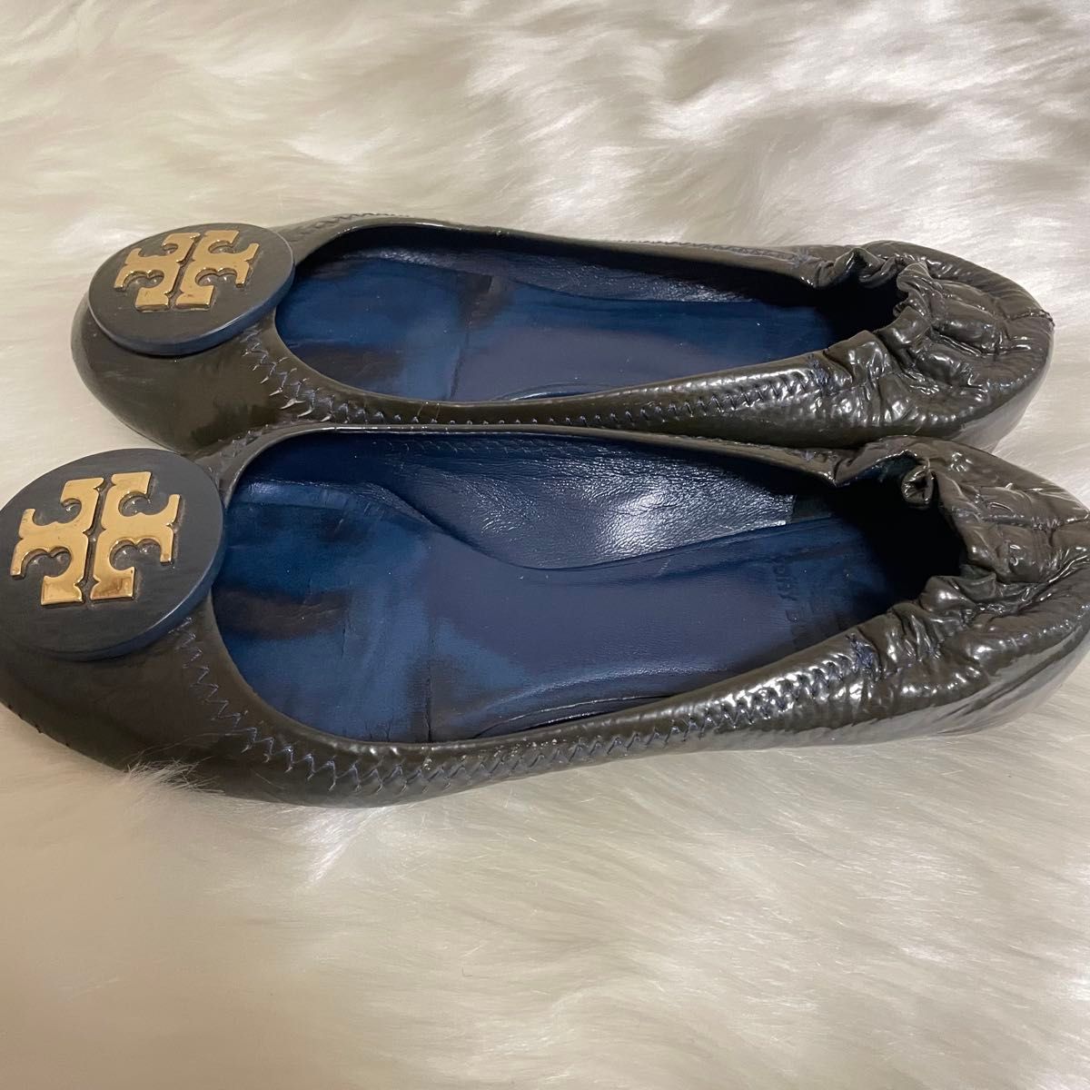 TORY BURCH トリーバーチ 22cm程度 バレエシューズ フラットシューズ