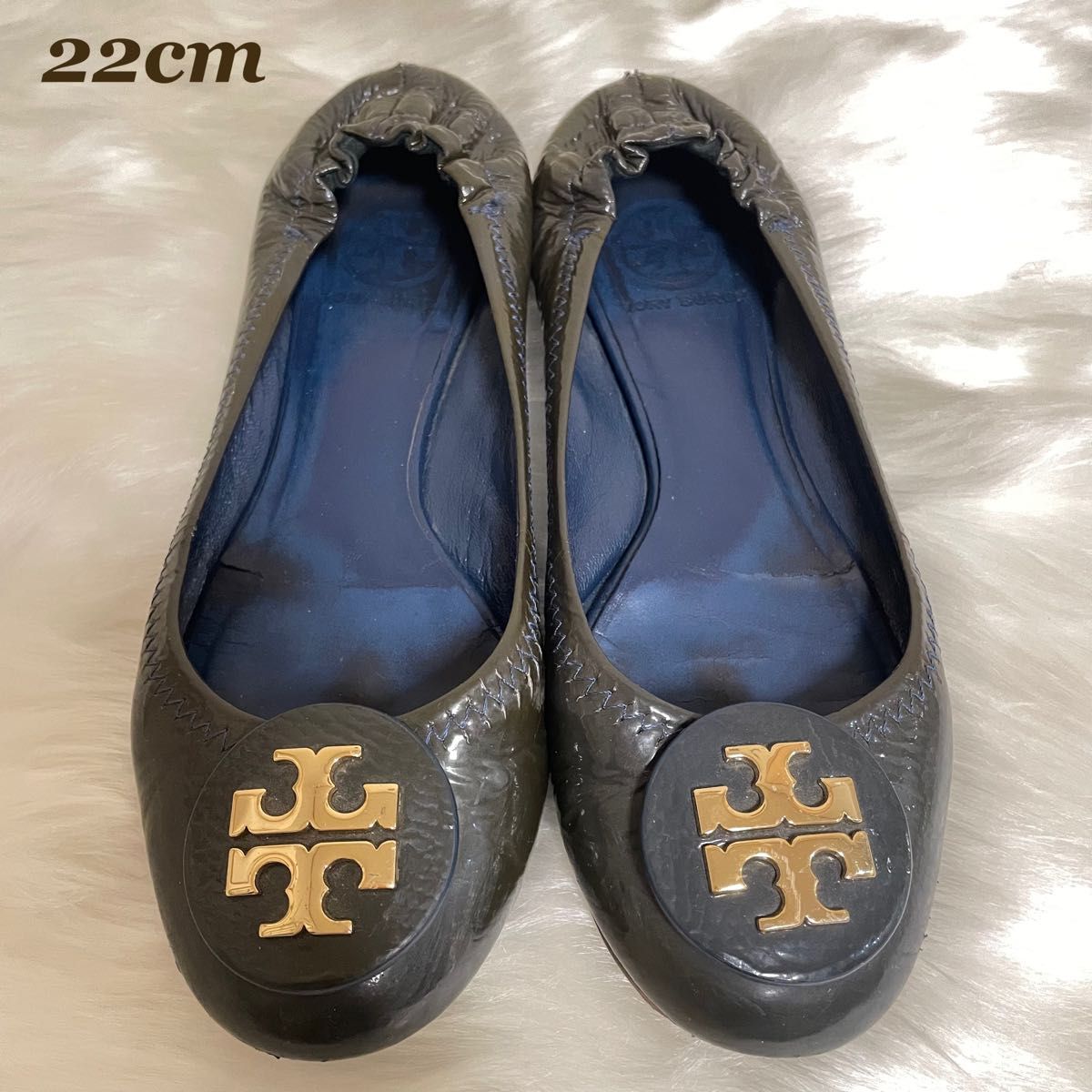 TORY BURCH トリーバーチ 22cm程度 バレエシューズ フラットシューズ