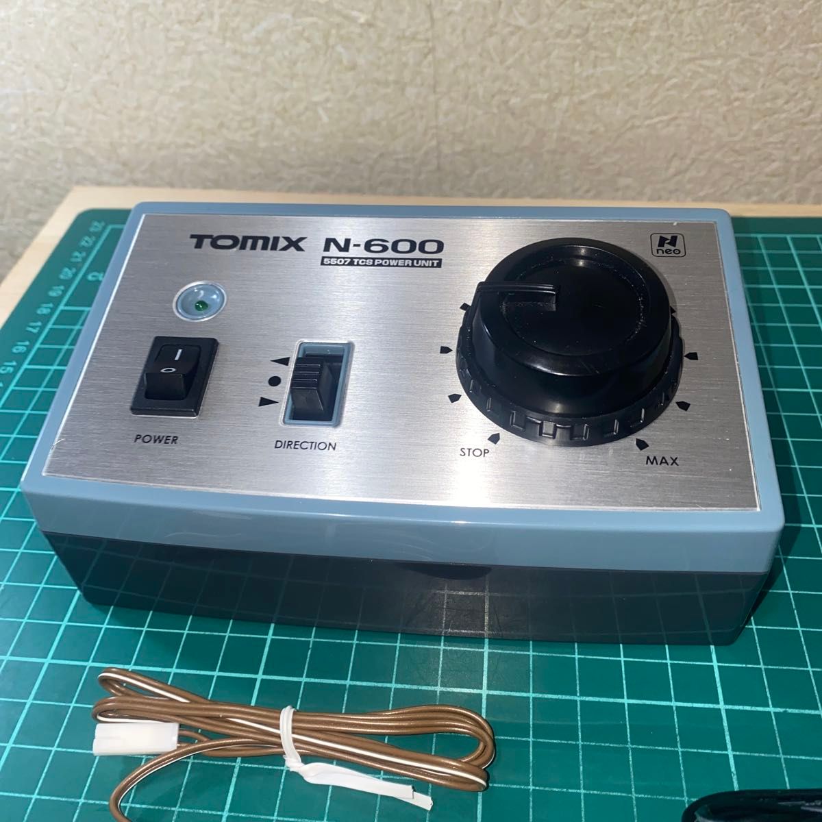 TOMIX 5507 N-600 パワーユニット4台セット&フィーダー1本 TOMIX 5507