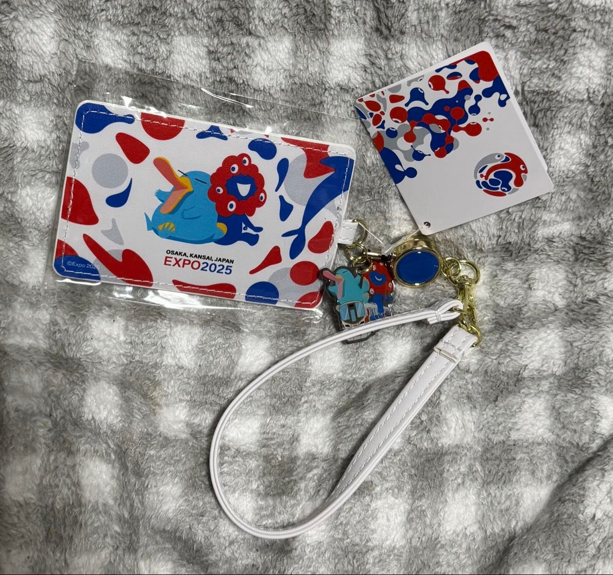 激安 新品 EXPO2025 大阪関西万博 ミャクミャク ICOCA イコちゃん 合皮