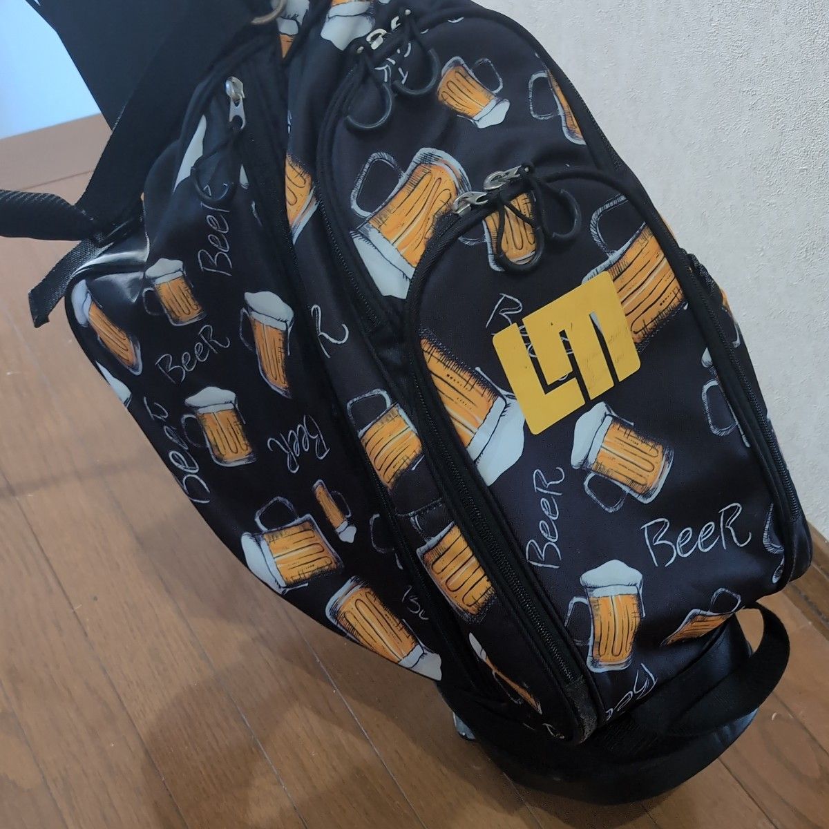 ラウドマウス スタンドキャディバッグ ビール柄 ブラック｜Yahoo