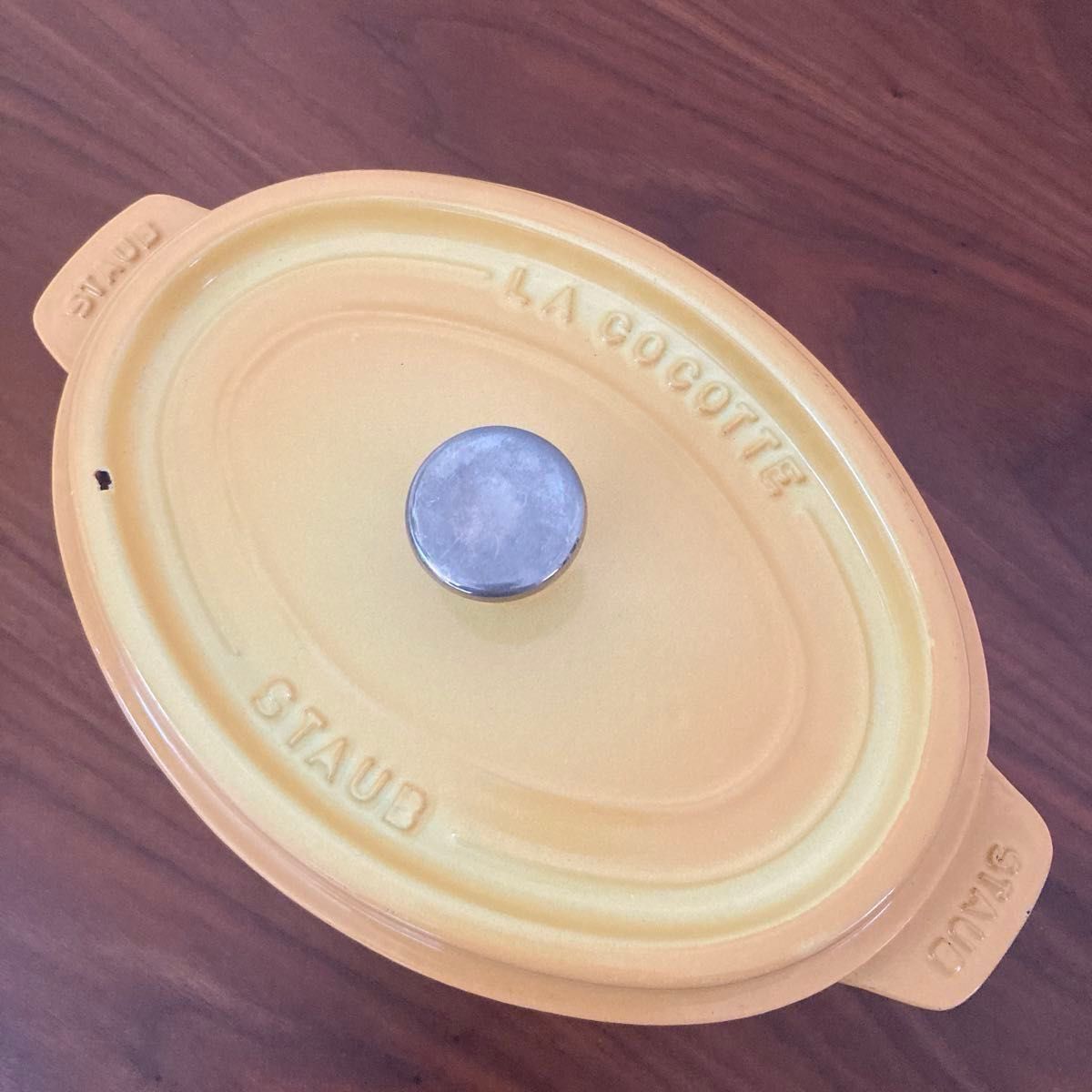 STAUB オーバル23cm レモンイエロー 旧型｜Yahoo!フリマ（旧PayPayフリマ）