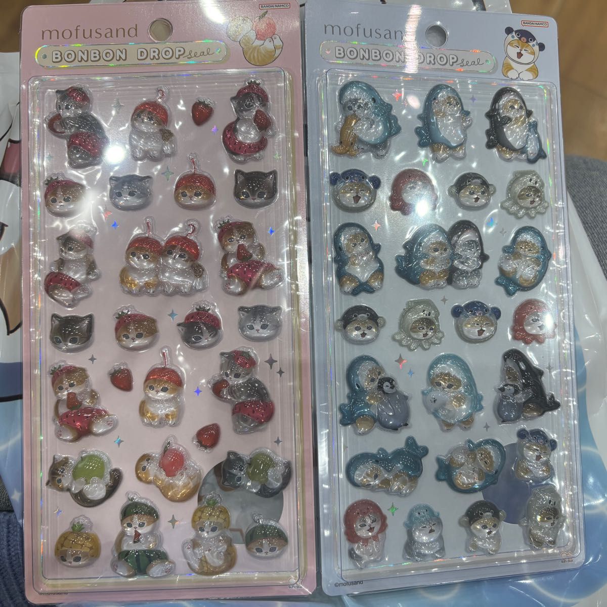 mofusand ボンボンドロップシールA B 2種類セット｜Yahoo!フリマ（旧