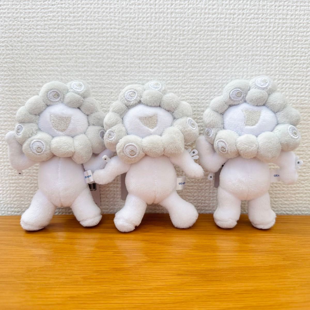 白ミャクミャク ボールチェーンマスコットABC 3点セット｜Yahoo!フリマ