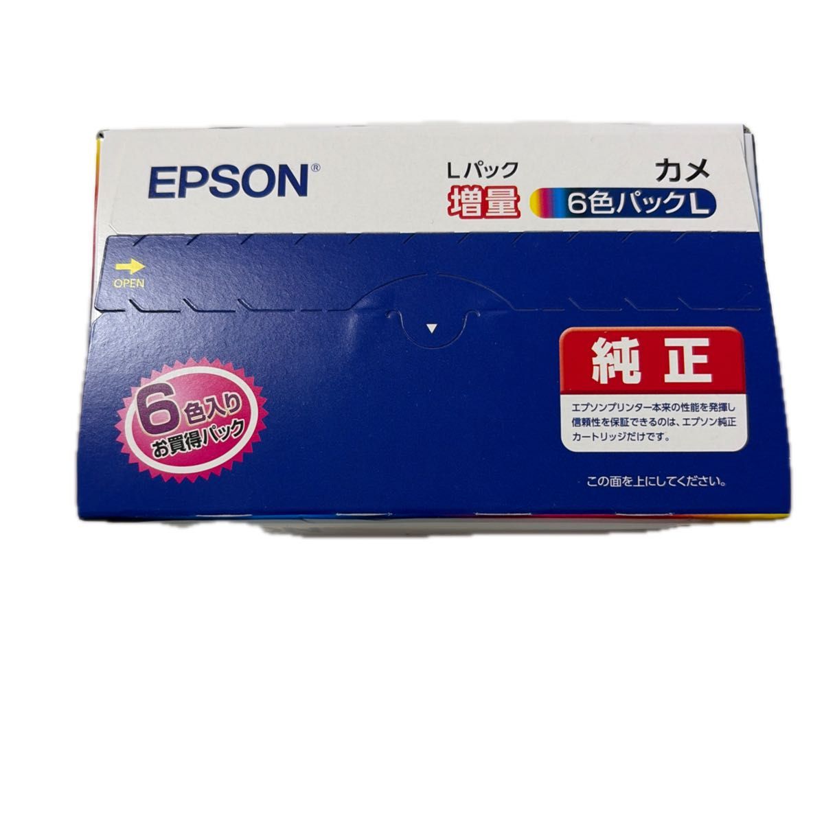 EPSON 純正インクカートリッジ カメ KAM-6CL-L 6色パック 増量｜Yahoo