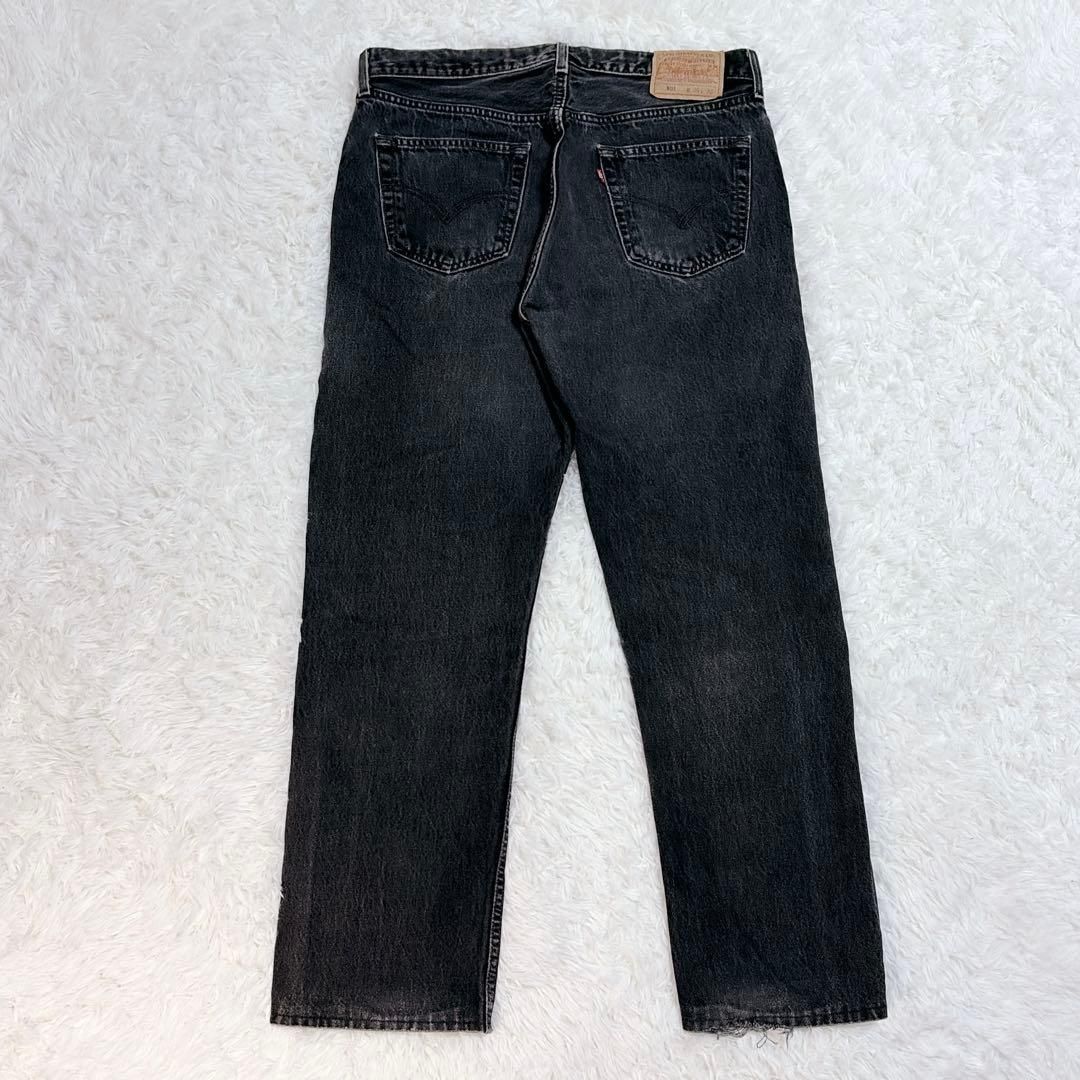 希少】LEVI'S リーバイス 501 90's USA製 後染め ブラック W36 L32