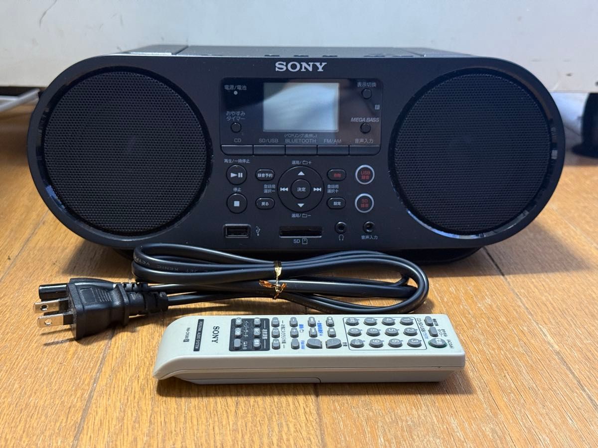 SONY CDラジオ ZS-RS80BT 修理済動作品｜Yahoo!フリマ（旧PayPayフリマ）