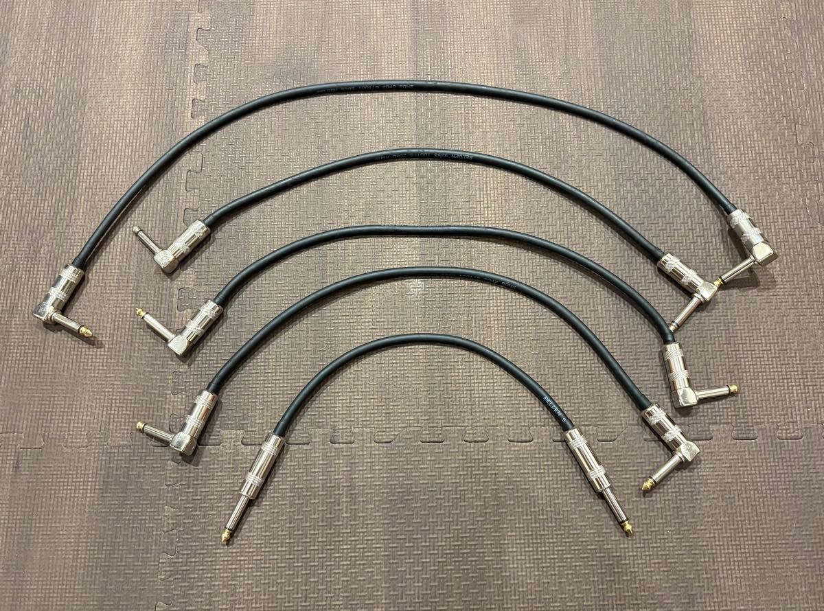 BELDEN 9395 パッチケーブル 5本セット II30cm LL35cm×3本 LL60cm