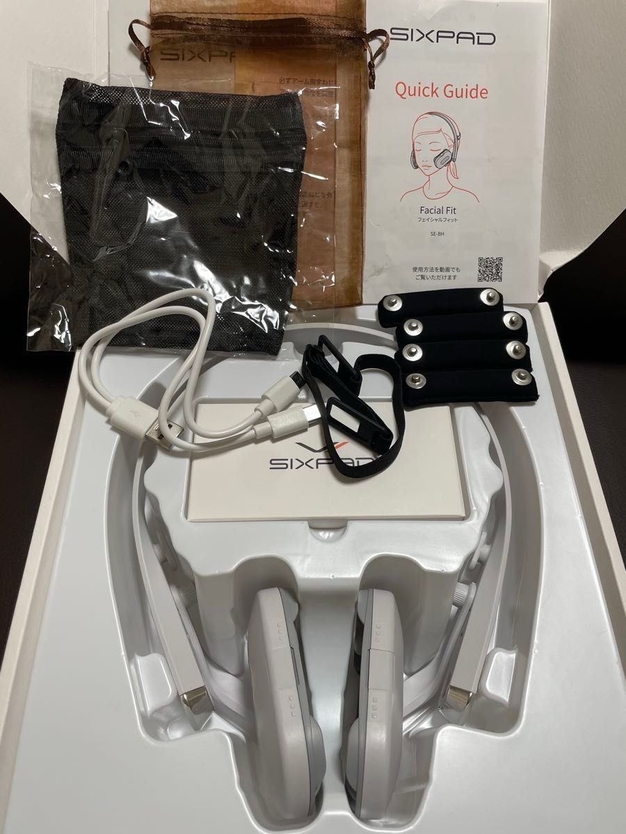 未使用】MTG SIXPAD フェイシャルフィット シックスパッド EMS 顔用