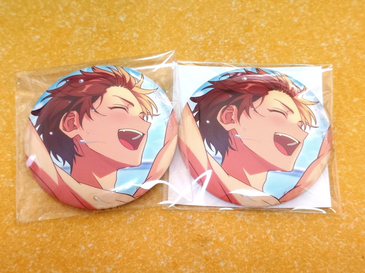 あんスタ 守沢千秋 テーマスカウト缶バッジ 2022 summer casual｜Yahoo