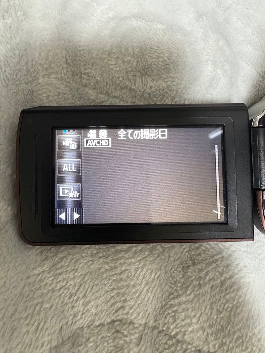 美品 Panasonic ビデオカメラ HC-V620M ブラウン パナソニック