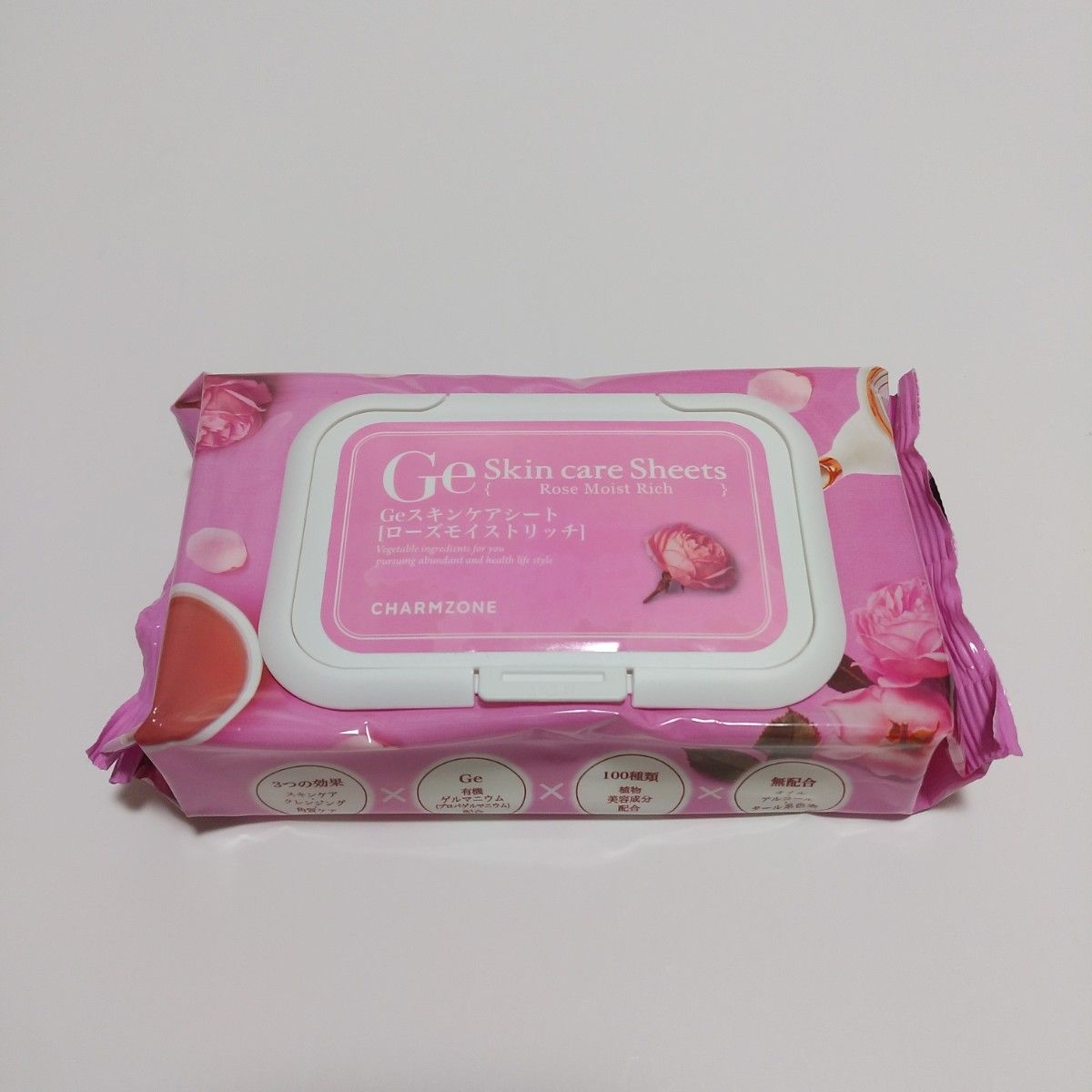 チャームゾーン Geスキンケアシート 120枚セット シトラス ローズ