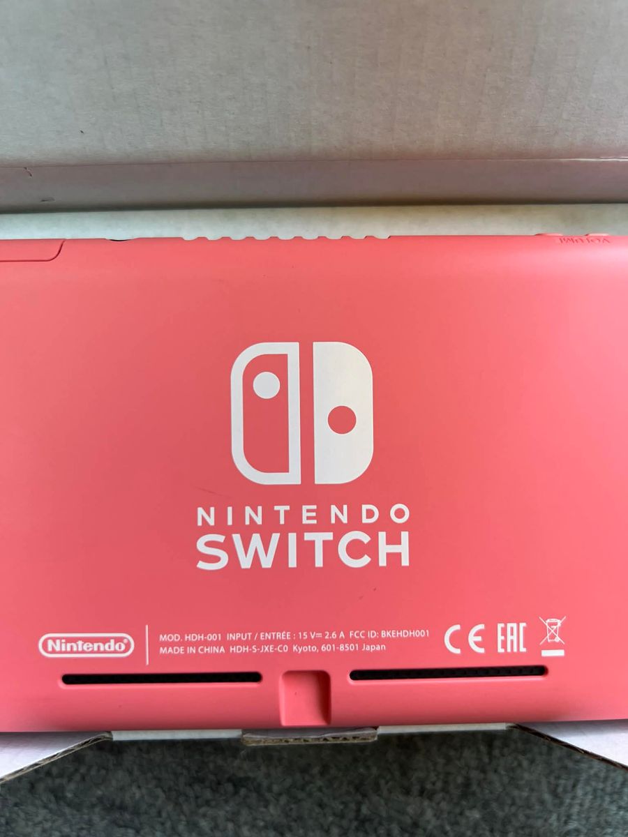中古・Nintendo Switch Lite コーラル・箱あり・充電器｜Yahoo!フリマ
