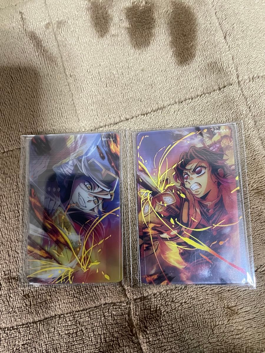 鬼滅の刃 胡蝶しのぶ レイヤードクリアカードセット D賞 WEBSHOPくじ