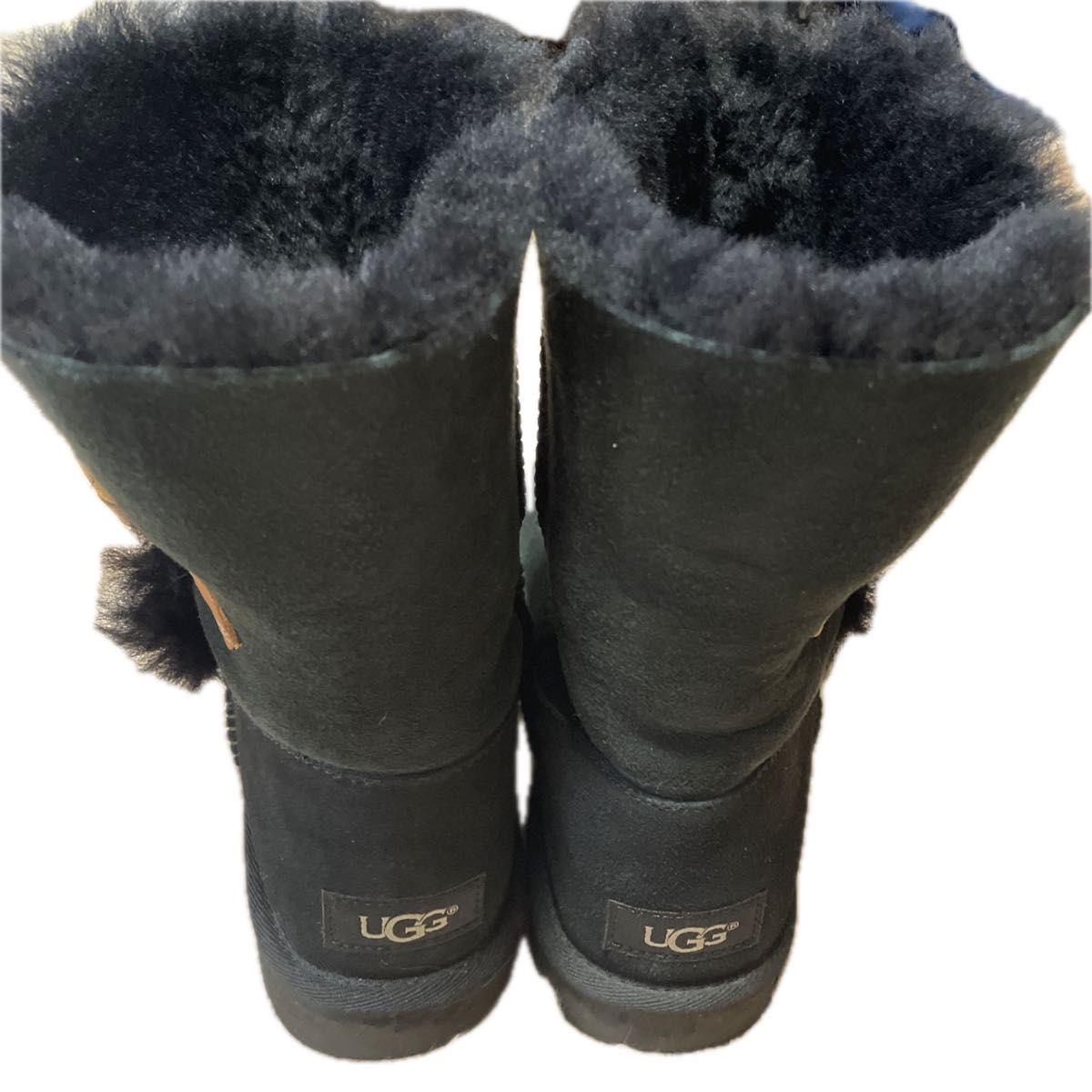 UGG ムートンブーツ ブラック 25cm｜Yahoo!フリマ（旧PayPayフリマ）