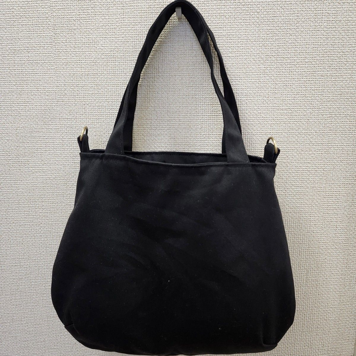 ハンドメイド トートバッグ ミナペルホネン タンバリン ネイビー