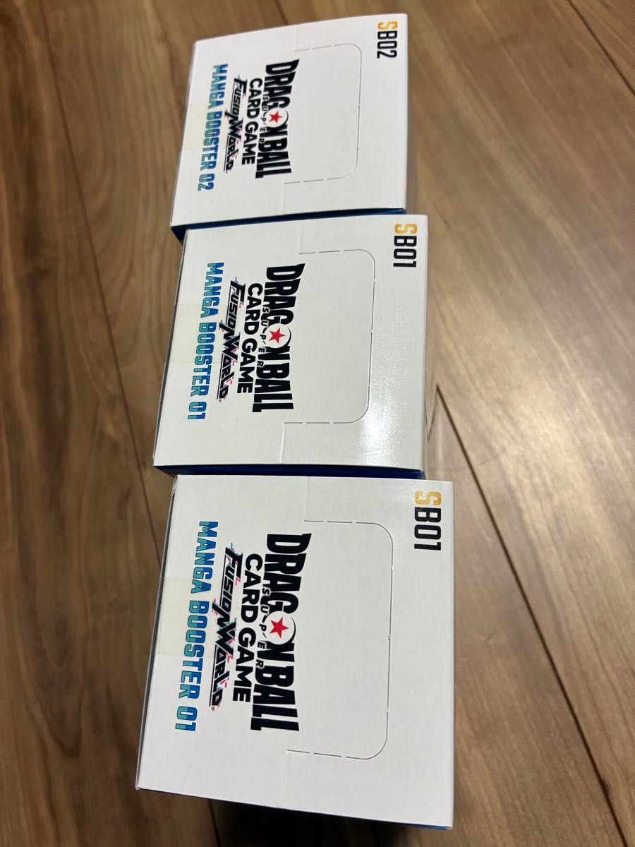 ドラゴンボールカードゲーム MANGA BOOSTER 01×2BOX&02×1BOX 計3BOX