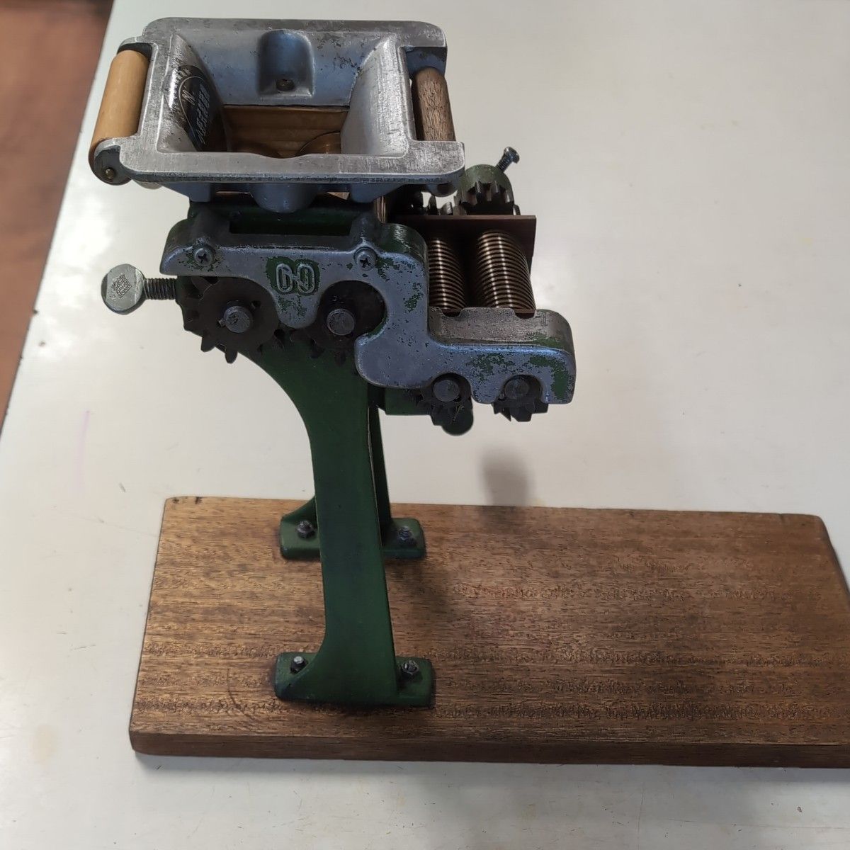 小野式1型製麺機 手動式 昭和レトロ そば うどん ラーメン パスタ