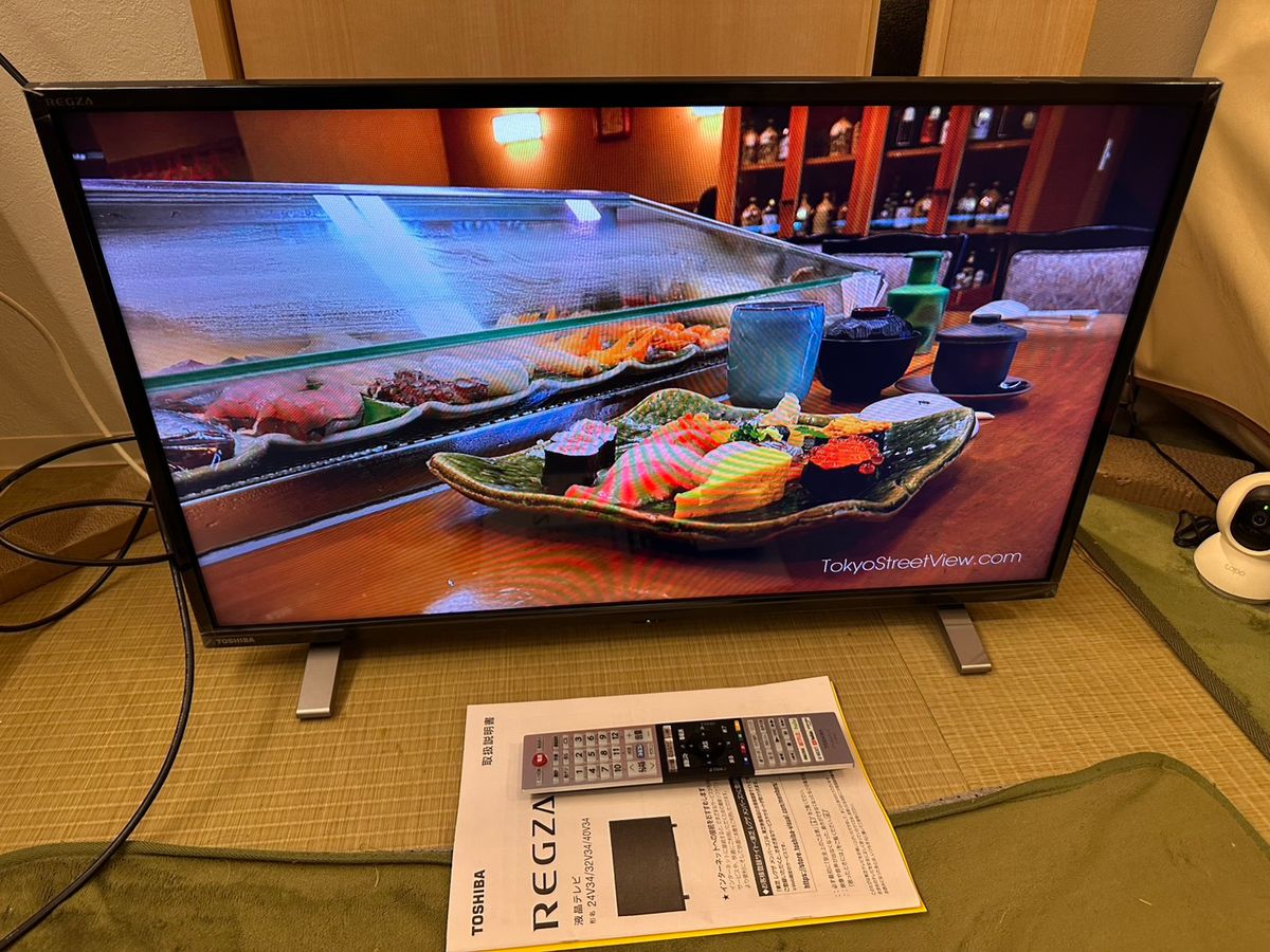 アプリ内蔵極美品 TOSHIBA 東芝 テレビ 32V34 2023年製 32型 REGZA