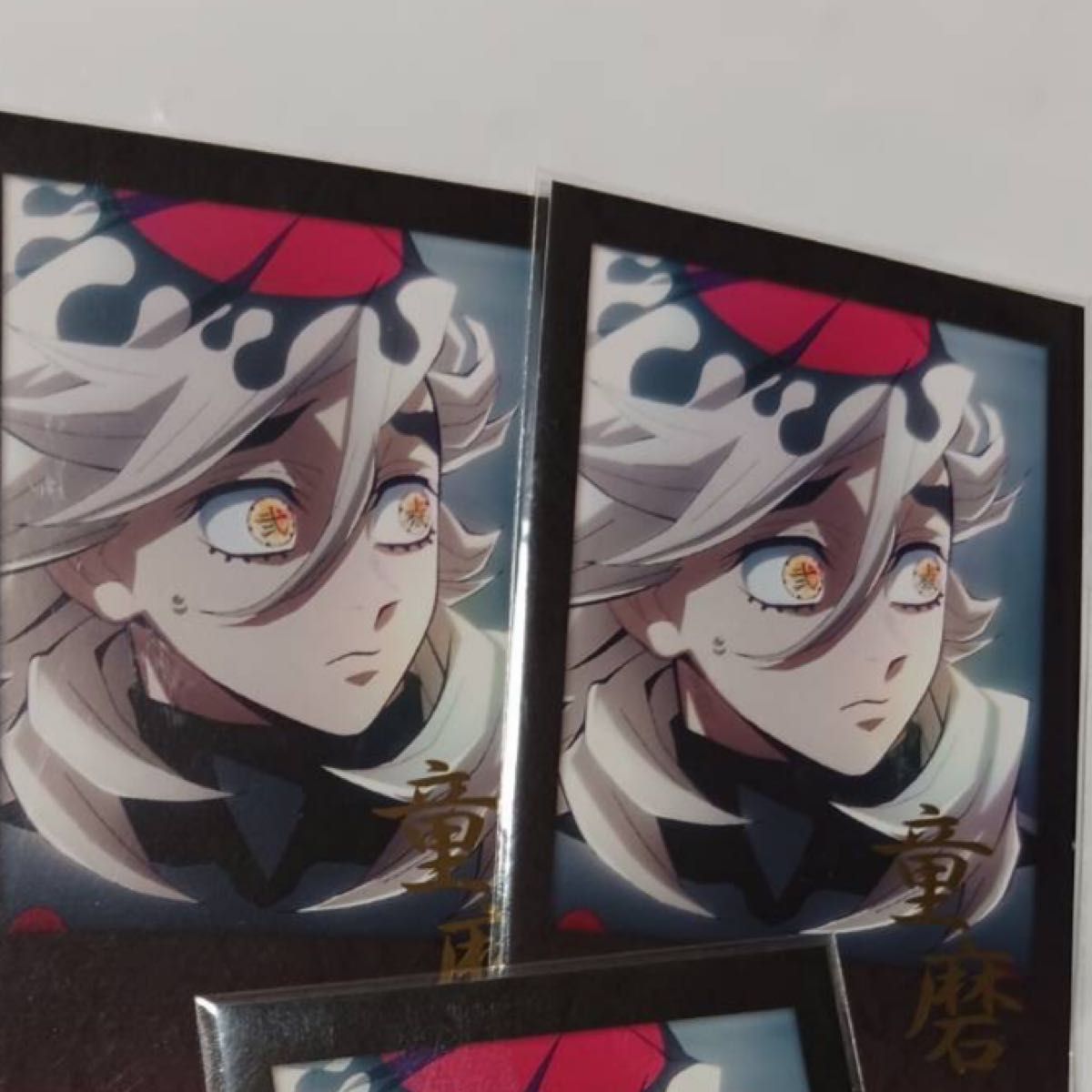 鬼滅の刃 童磨 チェキ風ブロマイド お楽しみくじ ダイニング セット