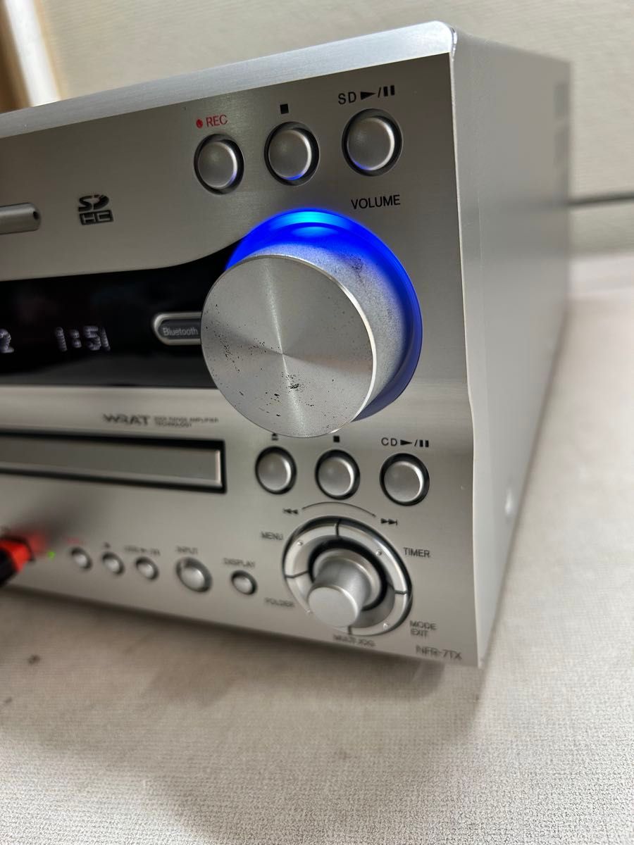 V16 整備美品 ONKYO NFR-7TX ハイレゾ 対応 CD/SD/USB/Bluetooth