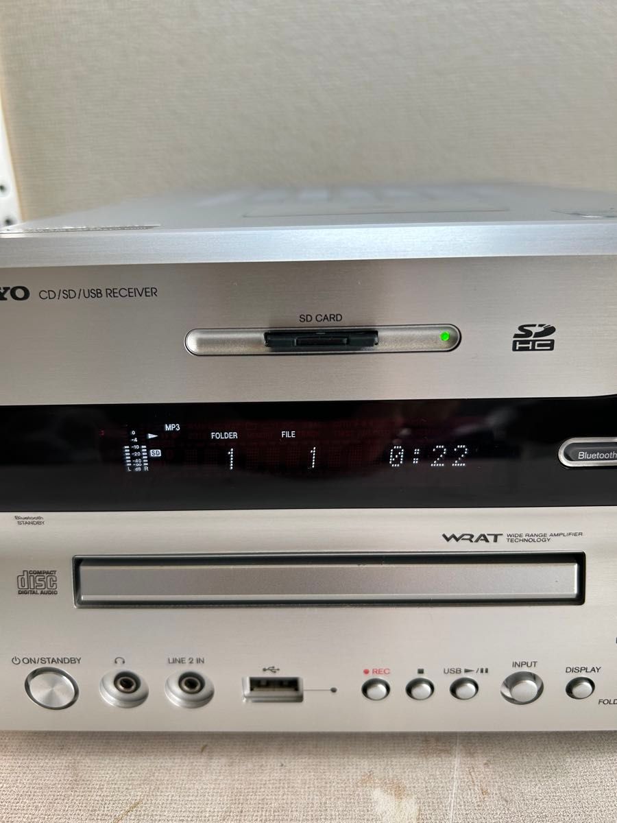 V16 整備美品 ONKYO NFR-7TX ハイレゾ 対応 CD/SD/USB/Bluetooth