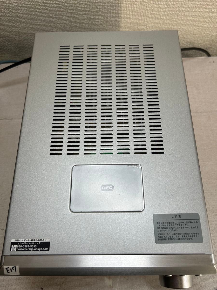 E17 整備品 ONKYO NFR-7TX ハイレゾ 対応CD/SD/USB/Bluetooth