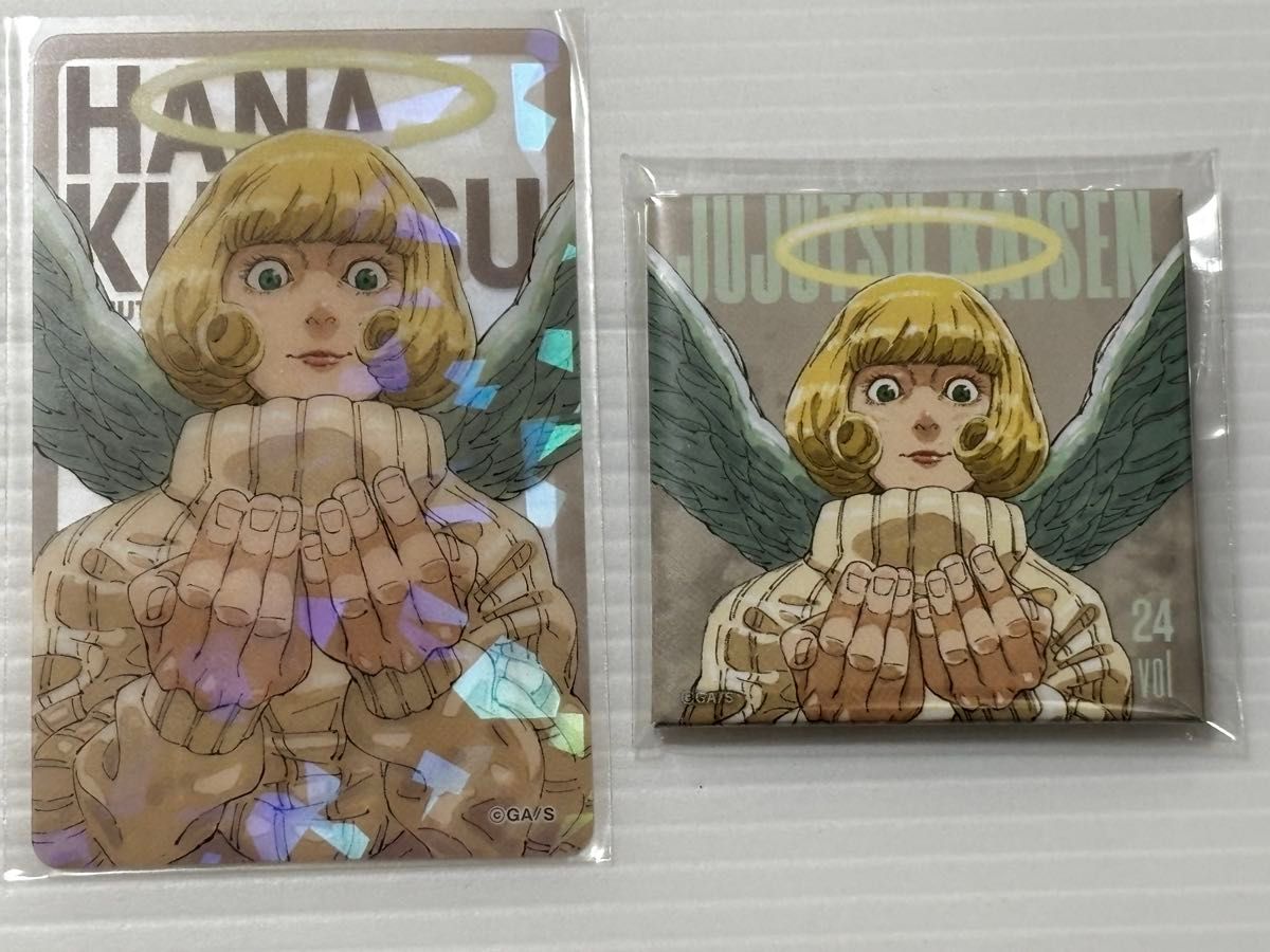 呪術廻戦 応募者全員サービス ホロクリアカード& スクエアカバー缶