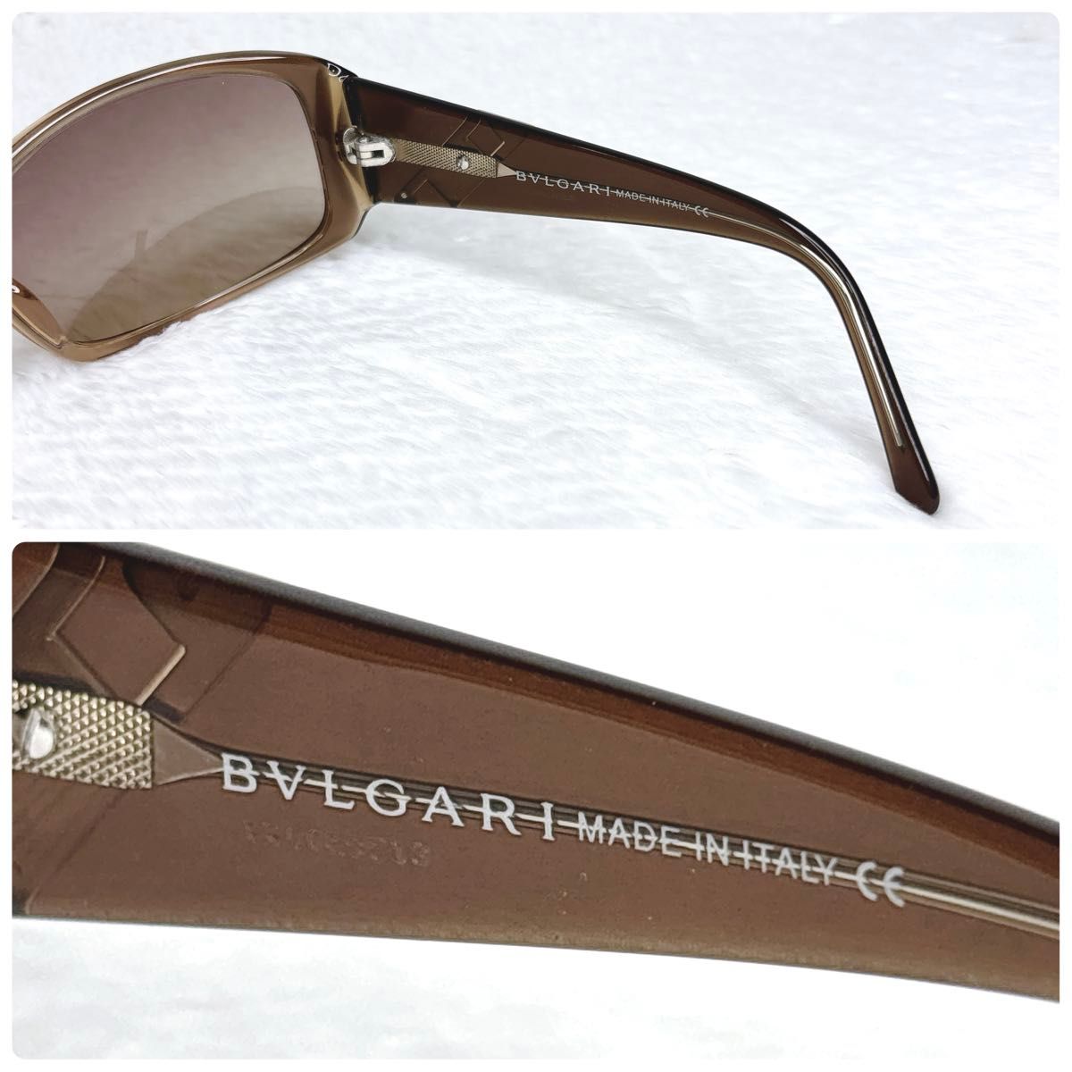 BVLGARI Sunglasses Geometric Logo 00s ブルガリ サングラス