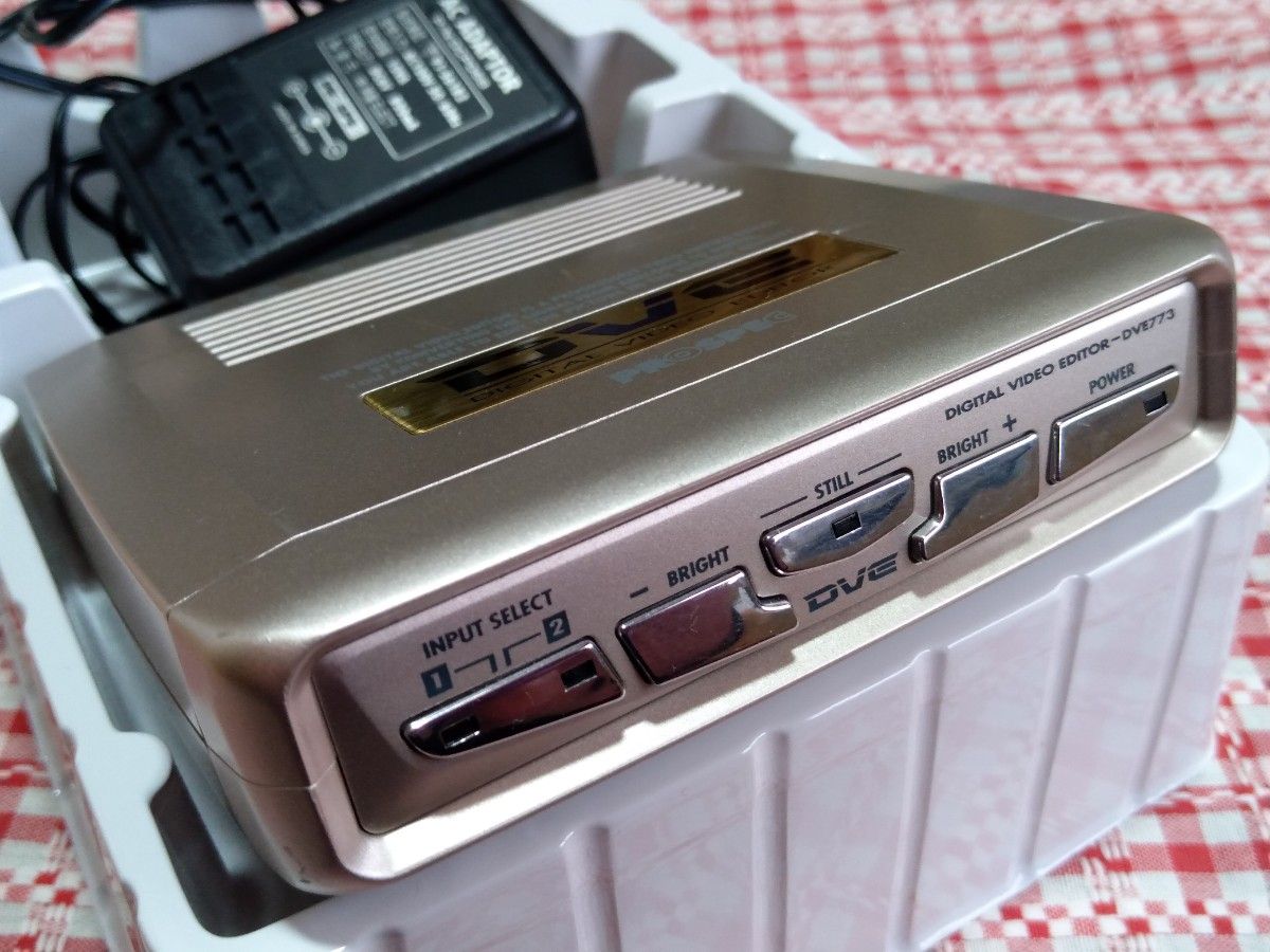 PROSPEC DVE773 デジタルビデオ編集機 D-VHS/DVD-R(W)対応｜Yahoo