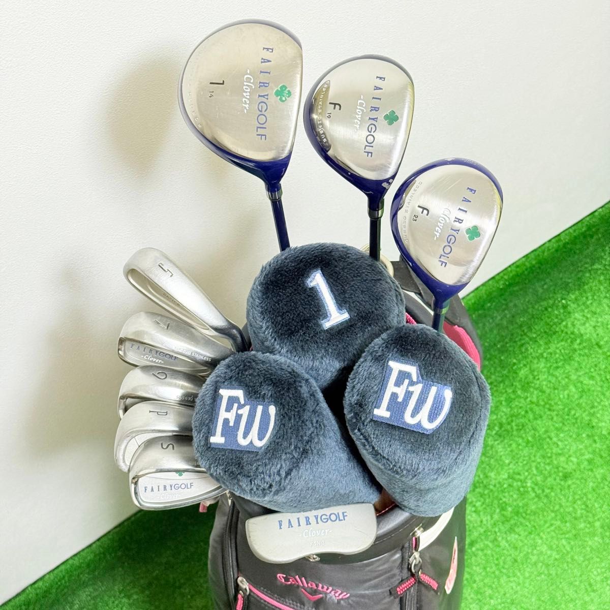 キャロウェイ 他 初心者 レディース ゴルフクラブセット ハーフセット