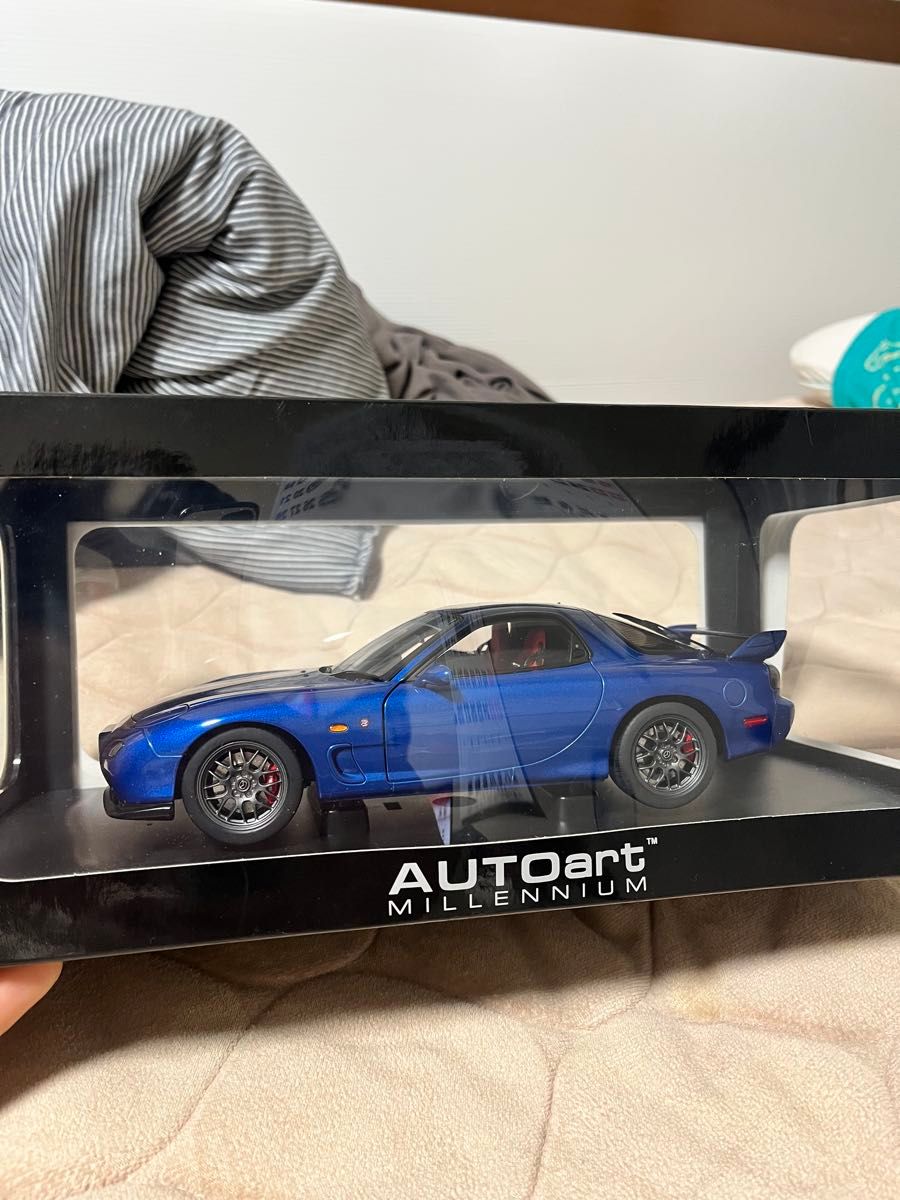 オートアート 1/18 マツダ RX-7 (FD) スピリットR タイプA ブルー