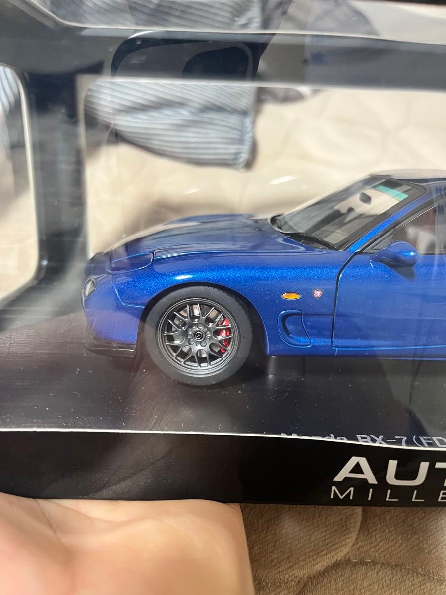 オートアート 1/18 マツダ RX-7 (FD) スピリットR タイプA ブルー