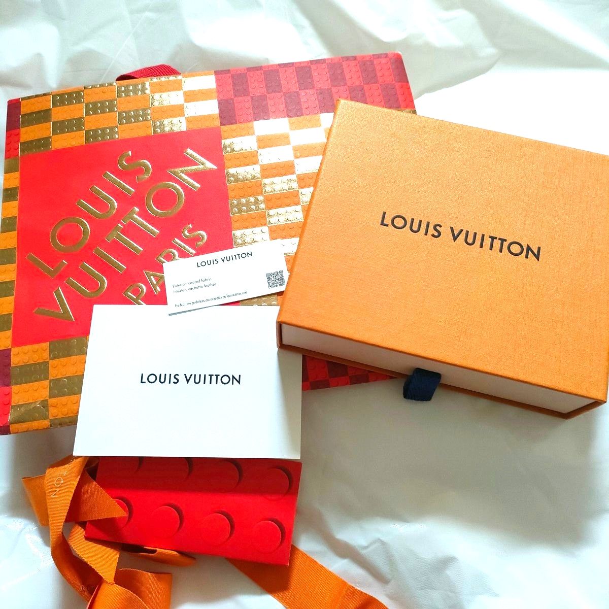 LOUIS VUITTON ルイヴィトン ショッパー 空箱 リボン 3点セット｜Yahoo