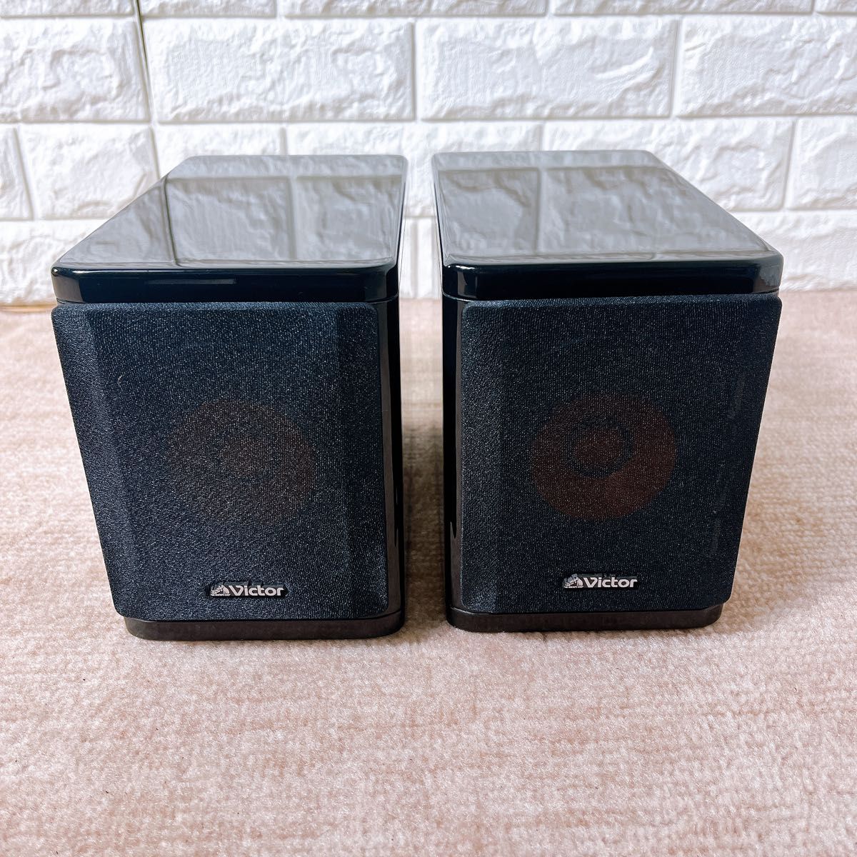 Victor ビクター SP-EXBK1 ウッドコーン スピーカー シリアル同番