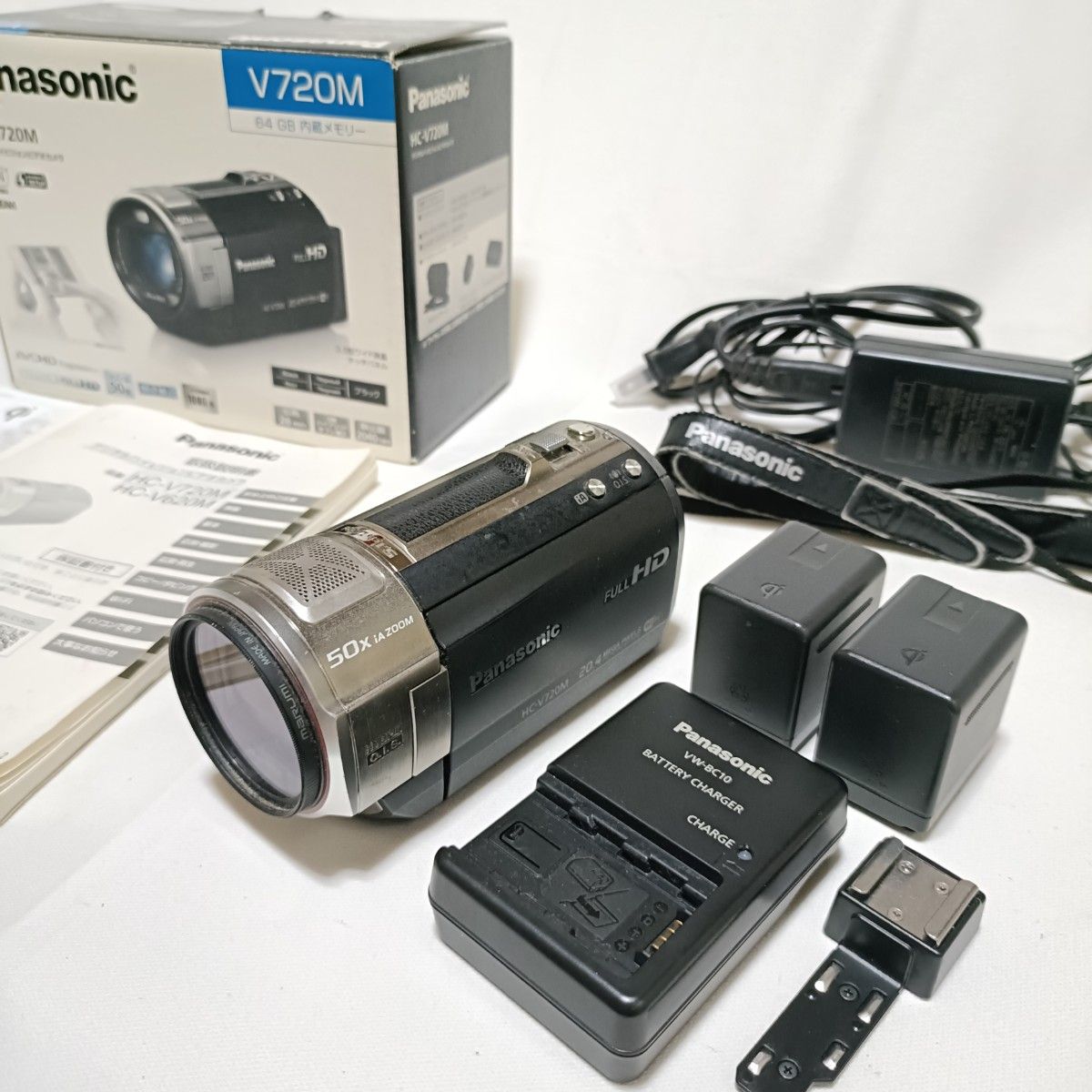 Panasonicデジタルハイビジョンビデオカメラ HC-V720M｜Yahoo!フリマ