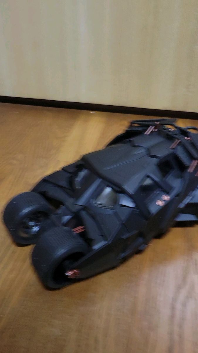 BATMAN ダークナイトトリロジーモデル タンブラー&バットポッド 1/12