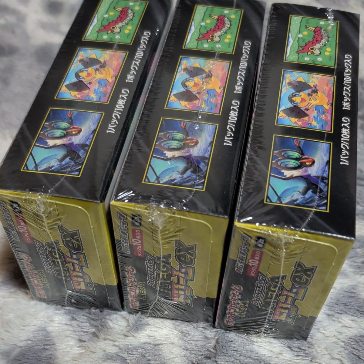 未開封】ポケモンカードゲーム MEGAドリームex 3BOX シュリンク付き 未