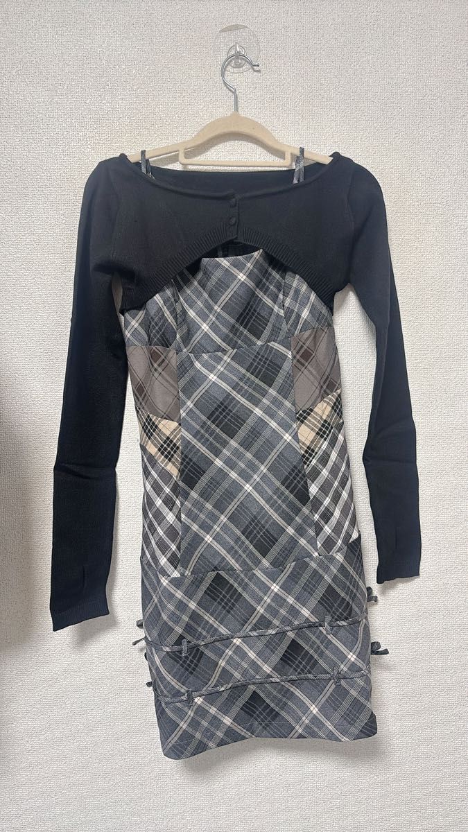 andmary Aine set mini dress gray M｜Yahoo!フリマ（旧PayPayフリマ）