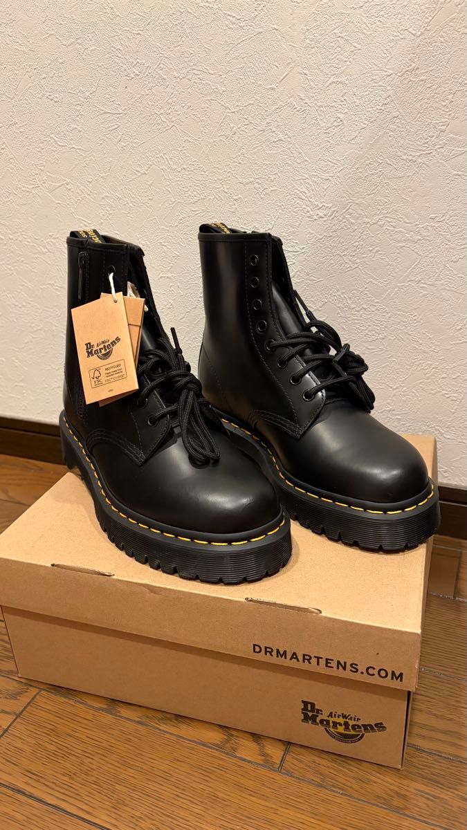 Dr Martens (ドクターマーチン) 1460 ZIP BEX 8ホール ブーツ ブラック