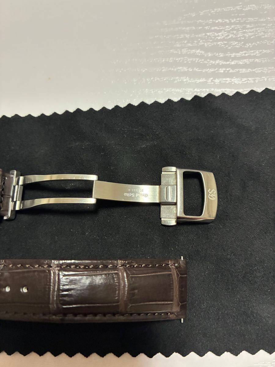 Grand Seiko グランドセイコー レザーベルト 20mm ダークブラウン D
